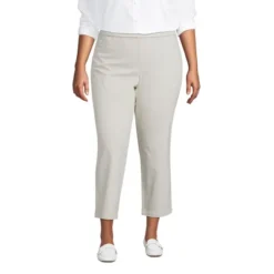 Lands' End Women's Mid Rise Pull On Knockabout Chino Crop Pants -Best Clothing Store GUEST 0019a2ae 2e3a 493a a465 c8ac185f1267