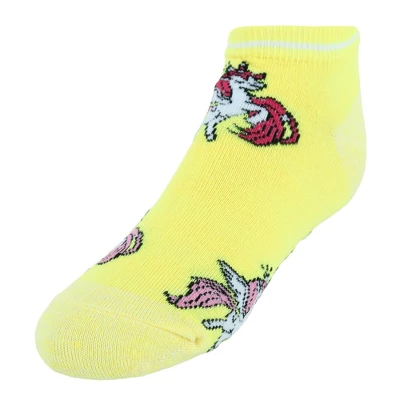 Alexa Rose Teen's No-Show Unicorn Novelty Socks (10 Pack) 4 Alexa Rose Teen's No-Show Unicorn Novelty Socks (10 Pack) - Image 2