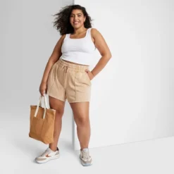 Women's High-Rise Fleece Shorts - Wild Fable™ -Best Clothing Store GUEST 0181b942 8a08 4da8 bd3a f273b3b6270f