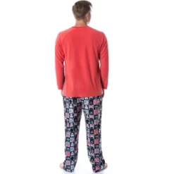 Star Wars Mens' Darth Vader Merry Force Be With You Sleep Pajama Set Black -Best Clothing Store GUEST 027b61c3 2bad 4721 8e06 d7d1bae9244f