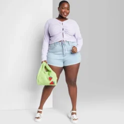 Women's Super-High Rise Rolled Cuff Jean Shorts - Wild Fable™ 10 Women's Super-High Rise Rolled Cuff Jean Shorts - Wild Fable™ -Best Clothing Store GUEST 04d440b5 c37c 4a9f aa38 6fef45cd9086