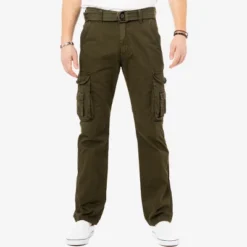 X RAY Men's Belted Classic Fit Cargo Pants -Best Clothing Store GUEST 052dcfcf b3ec 4f9d 825d c3d63c3df5db