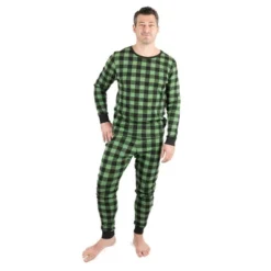 Leveret Mens Two Piece Cotton Plaid Christmas Pajamas -Best Clothing Store GUEST 05b13698 793e 4c1e bec4 2c7444edb918