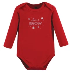 Hudson Baby Unisex Baby Cotton Long-Sleeve Bodysuits, Christmas Forest -Best Clothing Store GUEST 0745db22 44f7 4eae ae06 0e89dd8755a6