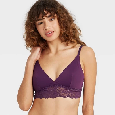 Women's Scallop Bralette - Auden™ 4 Women's Scallop Bralette - Auden™ - Image 2