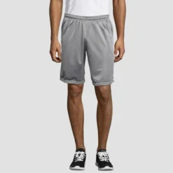 Hanes Sport Men's 9" Long Mesh Shorts -Best Clothing Store GUEST 08e3bb83 6656 4436 bdb6 ad80dcc10496