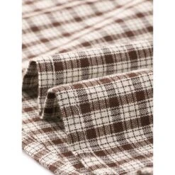 Allegra K Women's Turn Down Collar Plaid Button Up Shirt Long Sleeve Blouse Top -Best Clothing Store GUEST 0a4ceeab 89dc 4de3 91e3 53672edf08ef