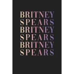 Junior's Britney Spears Name Stack Festival Muscle Tee