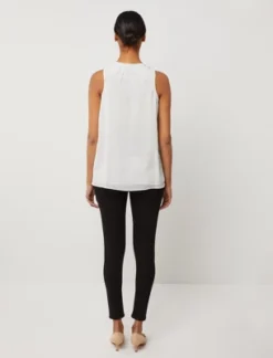 Pleated Sleeveless Maternity Blouse | A Pea In The Pod -Best Clothing Store GUEST 0b64ac4a fd8a 4569 9f72 10d9ecacb0b1