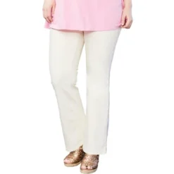 June + Vie By Roaman's Women’s Plus Size Curvie Fit Bootcut Jeans -Best Clothing Store GUEST 0cc296eb bbed 4651 90a9 e524a5bbfc8f