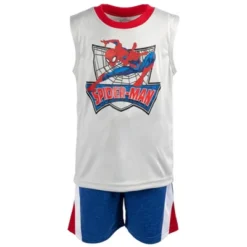 Marvel Spider-Man Graphic T-Shirt Tank Top And Shorts 3 Piece Outfit Set 17 Marvel Spider-Man Graphic T-Shirt Tank Top And Shorts 3 Piece Outfit Set -Best Clothing Store GUEST 0ce990c0 3850 400a a667 d0f3c49f3839