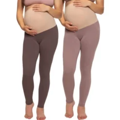 Felina Women's Velvety Soft Maternity Leggings For Women - Yoga Pants For Women, Maternity Clothes - (2-Pack) -Best Clothing Store GUEST 0d0f7c0d 27f2 43fb bb2e c56e25d380a6