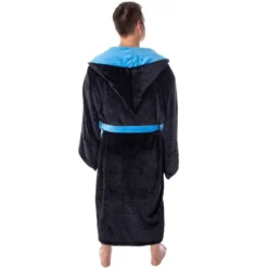 Harry Potter Adult Fleece Plush Hooded Robe - Big And Tall -Best Clothing Store GUEST 0e05e44b 7f29 4075 a53e fc5337b41f2f