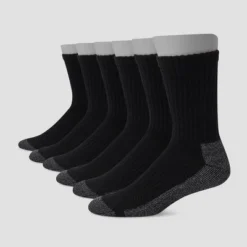 Hanes Men's Work Crew Socks 6pk - 6-12 -Best Clothing Store GUEST 0ebd2bf2 2ab4 4bab 931f 462f8935baec