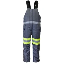 RefrigiWear Men's Freezer Edge Warm Insulated Bib Overalls With Reflective Tape -Best Clothing Store GUEST 0fee1306 dbb4 49dd 805d 3c6e647948ff