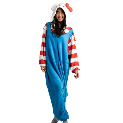 SANRIO Hello Kitty & Friends Hooded Hello Kitty Kigurumi Cosplay Union Suit 6 SANRIO Hello Kitty & Friends Hooded Hello Kitty Kigurumi Cosplay Union Suit - Image 4