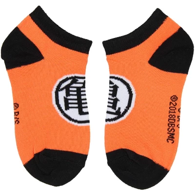 Dragon Ball Z Boys' Socks Goku Kame Symbols 4 Pairs Kids Ankle No Show Socks Multicoloured 3 Dragon Ball Z Boys' Socks Goku Kame Symbols 4 Pairs Kids Ankle No Show Socks Multicoloured