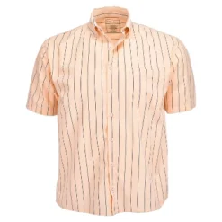 Indygo Smith Men's Short Sleeve Striped Cotton Button Down Sport Shirt -Best Clothing Store GUEST 119de8e3 3475 4a4d 8f06 1cc255c622ae