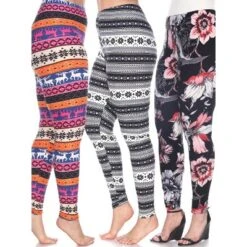 Women's Pack Of 3 Plus Size Leggings - One Size Fits Most Plus - White Mark 39 Women's Pack Of 3 Plus Size Leggings - One Size Fits Most Plus - White Mark -Best Clothing Store GUEST 125fd4c5 30fa 4017 8087 f33d13b5b926