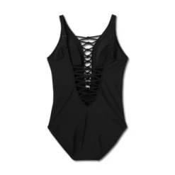 Women's UPF 50 Lace-Up One Piece Swimsuit - Aqua Green® -Best Clothing Store GUEST 1298901b 8116 4e75 a0e4 99a4801cbeeb