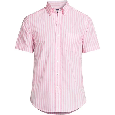 Lands' End Men's Traditional Fit Short Sleeve Essential Lightweight Poplin 10 Lands' End Men's Traditional Fit Short Sleeve Essential Lightweight Poplin - Image 8