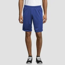 Hanes Sport Men's 9" Long Mesh Shorts -Best Clothing Store GUEST 13f1291e 43c7 410c b46a af0c953bd72f