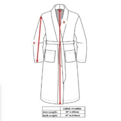 NCAA Ohio State Buckeyes Official Licensed Bathrobe By Sweet Home Collection -Best Clothing Store GUEST 14822f48 10d4 4a97 bd79 69882a2abe07