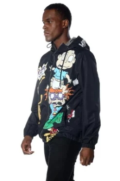 Members Only Men's Chucky Placement Nickelodeon Windbreaker Jacket -Best Clothing Store GUEST 1532078b 7921 4b46 9139 9c86eb4f7474