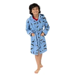 Leveret Kids Fleece Hooded Robe -Best Clothing Store GUEST 1554035b 0bda 40e5 8518 46baa6871180