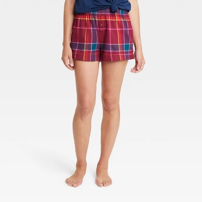 Women's Flannel Pajama Shorts - Stars Above™ 9 Women's Flannel Pajama Shorts - Stars Above™ - Image 7