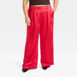 Women's High-Rise Wide Leg Satin Pants - A New Day™ 11 Women's High-Rise Wide Leg Satin Pants - A New Day™ -Best Clothing Store GUEST 17250d62 c313 47af 9f6b 7ec03913a349