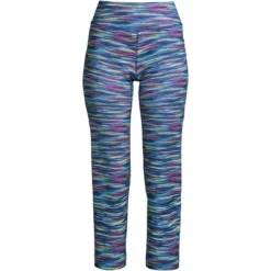 Lands' End Lands' End Women's Tall Active Crop Yoga Pants -Best Clothing Store GUEST 1743d0f0 e3fc 49cb a3cd 7e47f4e3f660
