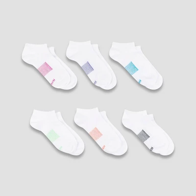 Hanes Premium Performance Women's Lightweight Textured Arch 6pk No Show Athletic Socks 5-9 4 Hanes Premium Performance Women's Lightweight Textured Arch 6pk No Show Athletic Socks 5-9 - Image 2
