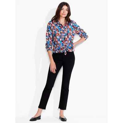 NIC + ZOE Crescent Crinkle Shirt 8 NIC + ZOE Crescent Crinkle Shirt - Image 6