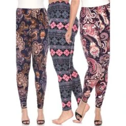 Women's Pack Of 3 Plus Size Leggings - One Size Fits Most Plus - White Mark 36 Women's Pack Of 3 Plus Size Leggings - One Size Fits Most Plus - White Mark -Best Clothing Store GUEST 1848e221 3805 406e 9e22 554eb2b35da4