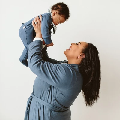 Goumikids Viscose Made From Bamboo + Organic Cotton Womens Robe 6 Goumikids Viscose Made From Bamboo + Organic Cotton Womens Robe - Image 4