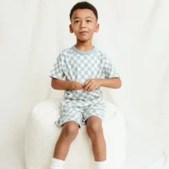 Goumikids Kids Viscose From Bamboo + Organic Cotton S/S Biker Set. -Best Clothing Store GUEST 18c89241 76b1 424a 83fb 5f3d2e95f27a