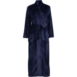 Lands' End Women's Cozy Plush Long Wrap Robe -Best Clothing Store GUEST 19382473 fe1f 44cd 8cb3 7840fcd000a5