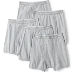 Lands' End Men's Knit Boxer 5 Pack -Best Clothing Store GUEST 1aa0617b 37e5 41f1 b2a3 f4ba5a75da9d
