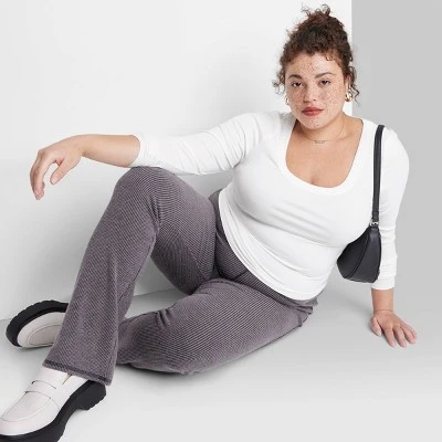 Women's Long Sleeve Scoop Neck T-Shirt - Wild Fable™ 7 Women's Long Sleeve Scoop Neck T-Shirt - Wild Fable™ - Image 5