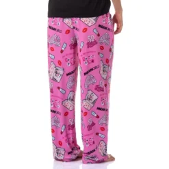 Mean Girls Women's Burn Book Icons And Movie Quotes Lounge Pajama Pants Pink -Best Clothing Store GUEST 1cbe3091 46da 4656 a119 0332bd4c24df