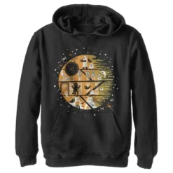 Boy's Star Wars Spooky Death Star Pull Over Hoodie -Best Clothing Store GUEST 1e10b4d6 4b7a 4d8b a8ba 874a710af637