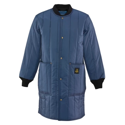 RefrigiWear Men's Lightweight Cooler Wear Insulated Frock Liner Workwear Coat
