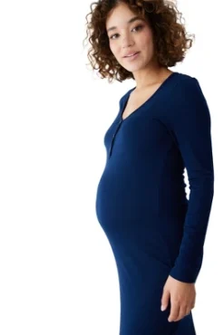 Ingrid & Isabel Maternity Ribbed Henley Midi Dress 9 Ingrid & Isabel Maternity Ribbed Henley Midi Dress -Best Clothing Store GUEST 1eb287f9 b2be 492f 8e3c dd23e98a612a