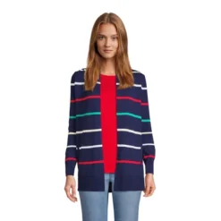 Lands' End Women's Tall Cotton Open Long Cardigan Sweater -Best Clothing Store GUEST 1eb60049 daca 4da0 b487 bec1871c0f0e