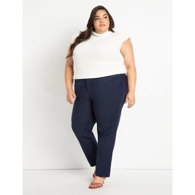 ELOQUII Women’s Plus Size Gena Fit Kady Pant 5 ELOQUII Women’s Plus Size Gena Fit Kady Pant - Image 3