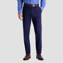 Haggar H26 Men's Flex Series Ultra Slim Suit Pants - Midnight Blue -Best Clothing Store GUEST 20a2fd70 6b3d 47f1 8d93 507f4aeac114