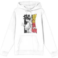 Dragon Ball Z Classic Logo White Graphic Hoodie -Best Clothing Store GUEST 20c5093e 69e1 4de2 b96e 81c7287f56d0