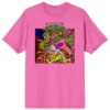 Teenage Mutant Ninja Turtles Super Shredder Men's Neon Pink T-shirt