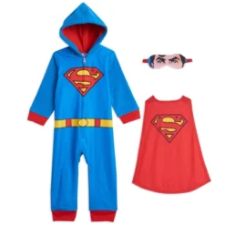 DC Comics Justice League The Flash Superman Batman Zip Up Pajama Coverall -Best Clothing Store GUEST 21d8bd43 0882 434f 9a0c 00317d6757d5